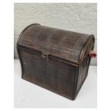 Woven Treasure Chest Stash Box