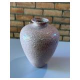 Speckle Glaze Curvy Flower Vase Ceramic