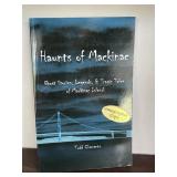 Autographed Haunts of Mackinac Book Clements