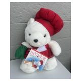 1991 Baker Hudsons Santa Bear Teddy Bear Doll