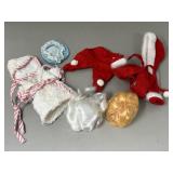 1964 Suzy Cute Winter Angel Doll Outfit Bath Robe