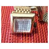 Vintage Calendar Cufflinks Cufflink Pair