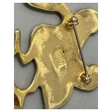 Alva Museum Egyptian Goose Brooch Pair Brooches
