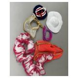 Vintage Barbie Clothes Accessories Hats Boas etc