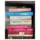 Mixed Book Lot Novels, Paperback Hardcover Books