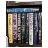 Dan Brown, Brad Thor, John Grisham Novels Books