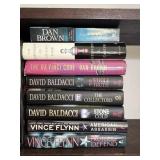 David Baldacci, Dan Brown, Vince Flynn Novels