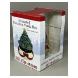 Mr Christmas Animated Porcelain Music Box Tree