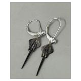 Corvette Stingray Pendant Earrings