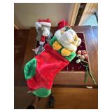 Kitty's Christmas; Cat Xmas Stocking, Stuffy, etc