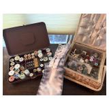 VIntage Sewing Kits Spools Thread Spool Threads