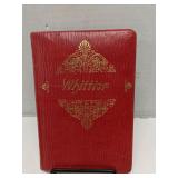 John Greenleaf Whittier Whittier's Poems Hardback