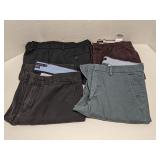 Lot of 4 men's pants - Banana Republic, Tommy