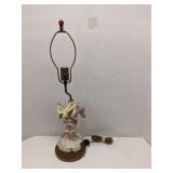 Early 20th Century Porcelain Table Lamp,