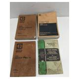 Group of Caterpillar & John Deere manuals