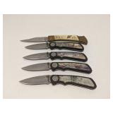 Lot of 5 pocket knives