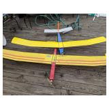 2 R/C Airplanes w/ electric motors. Some damage