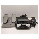Logitech Flight Yoke System for flight simulator