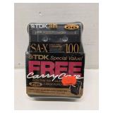 TDK SA-X 100 Type II High Position Cassette 3 Pack