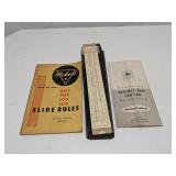 1965 Sterling Sliderule & a Picket book
