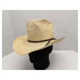 Resistol straw cowboy hat Laredo 60 size 6 5/8