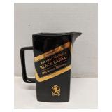 Johnny Walker Black Label Water Pitcher