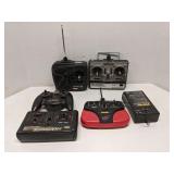 Group of R/C controllers