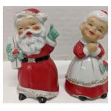 Lefton by GAEZ Mr & Mrs Claus Salt Pepper Shakers