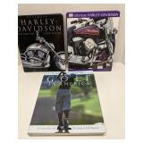 3 Coffee table books - Harley Davidson & Golf