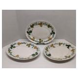 Lot of 3 Metlox (Vernon) Vineyard Platters