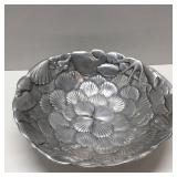 Unsigned Sea Sheel Bowl 13' Diameter Sandcast