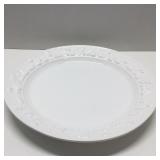 Scalla 14' Round Plater w/Embossed Fruit Vine