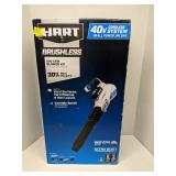Hart 40v Brushless 600cfm Blower Kit - new