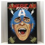 American Psyco Print on Canvas by Butcher Billy