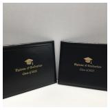 Lot of 2 Empty Diploma of 2025 Graduation Class