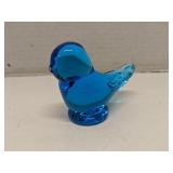 Blue bird of happiness signed Ron Ray 1994