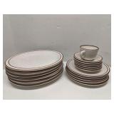 Syracuse China partial stoneware set
