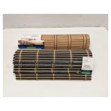 Bamboo table runner & 5 bamboo place mats
