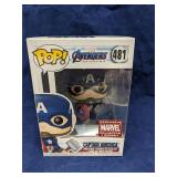 Funko Pop! Marvel Collector Corps 481 Capt America