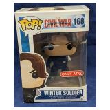 Funko Pop Civil War 168 Winter Soldier Tsrget Excl