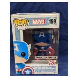 Funko Pop Marvel 159 Capt America Kohls Excl. 75th
