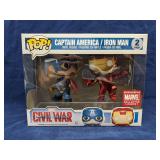 Funko Pop! 2 Pack Capt. America/Iron Man Collector
