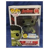 Funko Pop! Age of Ultron 68 Hulk B&N Excl. GLow in