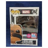 Funko Pop! Marvel 257 Lockjaw Flocked