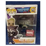 Funko Pop! GotG2 211 Rocket w/ Groot Collector