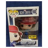 Funko Pop! 102 Agent Carter Hot Topic Exclusive