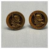 Commemorative Cufflinks Balboa Incuentenario