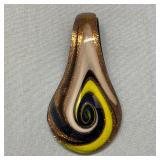 Glass Pendant Murano Swirl