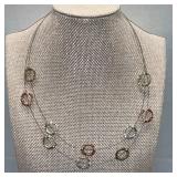 Avon Signed NRT Double Strand Multi Circles