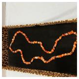 Carnelian Chip Necklace - Unsigned